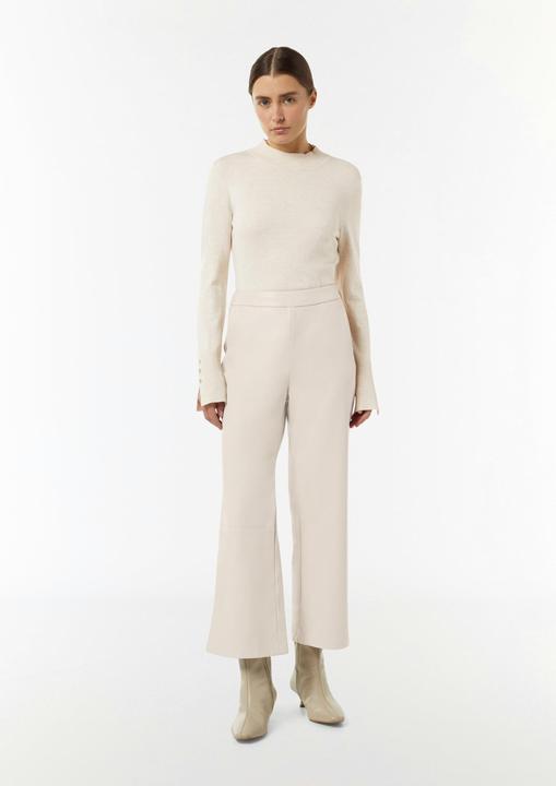 Immagine prodotto Comma Hose Kunstleder-Hose mit Flared Leg (44)