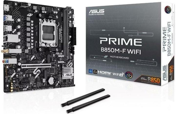 ASUS PRIME B850M-F (AM5, AMD B850, Micro ATX (mATX))