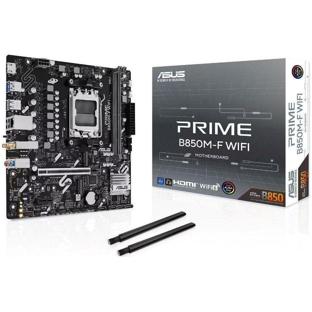 ASUS PRIME B850M-F (AM5, AMD B850, Micro ATX (mATX)), Mainboard