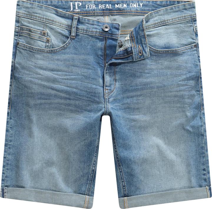 Image du produit JP1880 Bermuda en jean ventre confort, technologie FLEXNAMIC®. Coupe 5 poches. Jusqu'au 74. (70)