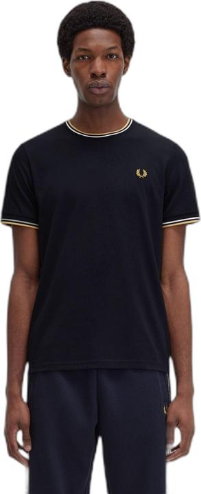 Actual product image Fred Perry T-shirt with double piping (XXL)