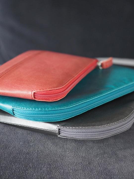 Actual product image Rhodia Faux leather case