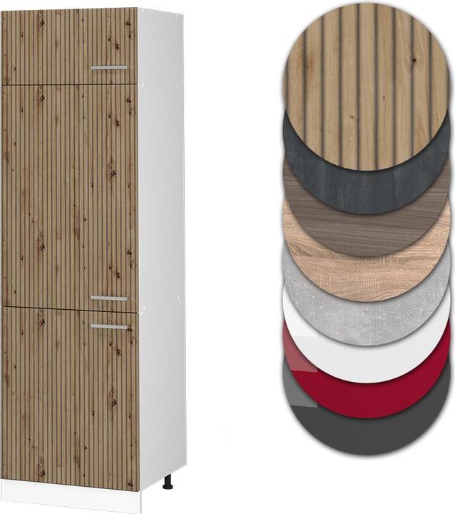 Produktbild Vicco Kühlumbauschrank R-Line (60 x 57.20 x 207 cm)