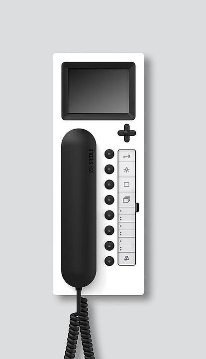 Produktbild Siedle S. & Soehne Haustelefon Video Access, ws-hgl/sw AHTV 870-0 WH/S (WLAN)