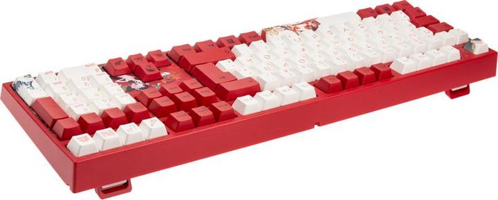 Actual product image Varmilo VEA109 Koi Gaming Keyboard, MX-Silent-Red, white LED (DE, Cable)