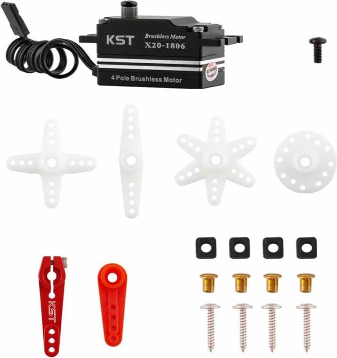 Immagine prodotto KST Servo a basso profilo X20-1806 V8.0 18 kg, 0,06 s, Brushless HV