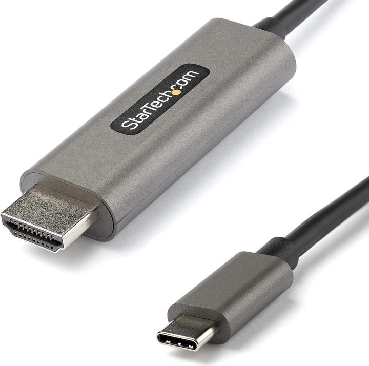 Actual product image StarTech USB C to HDMI Cable with HDR10 - Ultra HD USB Type-C to HDMI 2.0b Video Adapter Cable - USB-C to (3 m)
