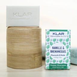 Actual product image Klar Solid Shampoo Chamomile & Nettle (Solid shampoo)