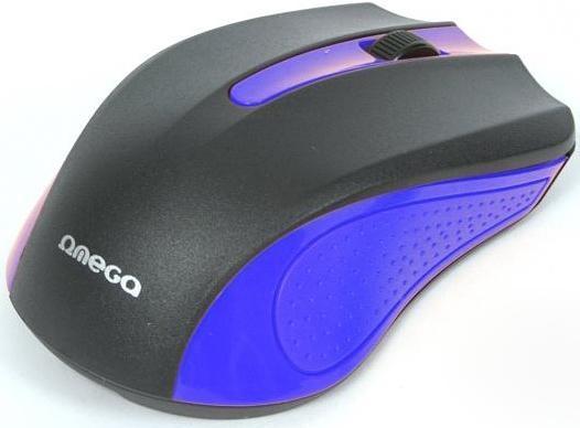 Omega OM05BL mouse USB Type-A Optical 1000 DPI (Cable)