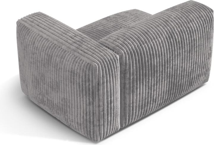 Image du produit Micadoni Chauffeuse Droit, "Martina", 1 Place, 121x106x75 Fabriqué en Europe (Canapé modulaire, 1 place)