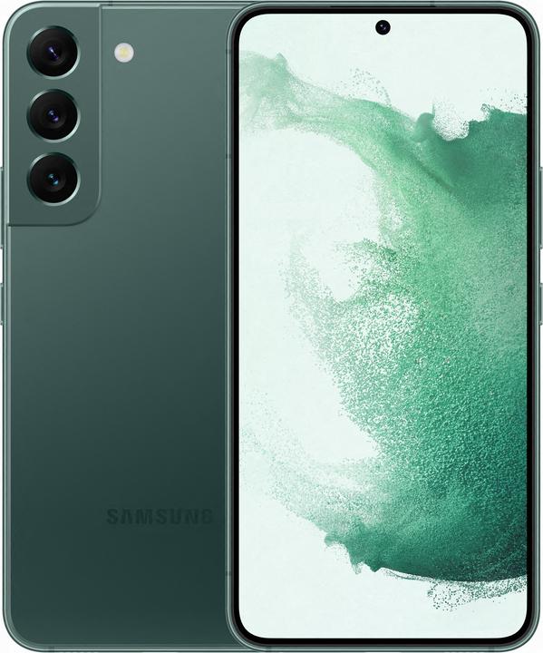 Produktbild Samsung Galaxy S22 (256 GB, Green, 6.10", Dual SIM, 50 Mpx, 5G)
