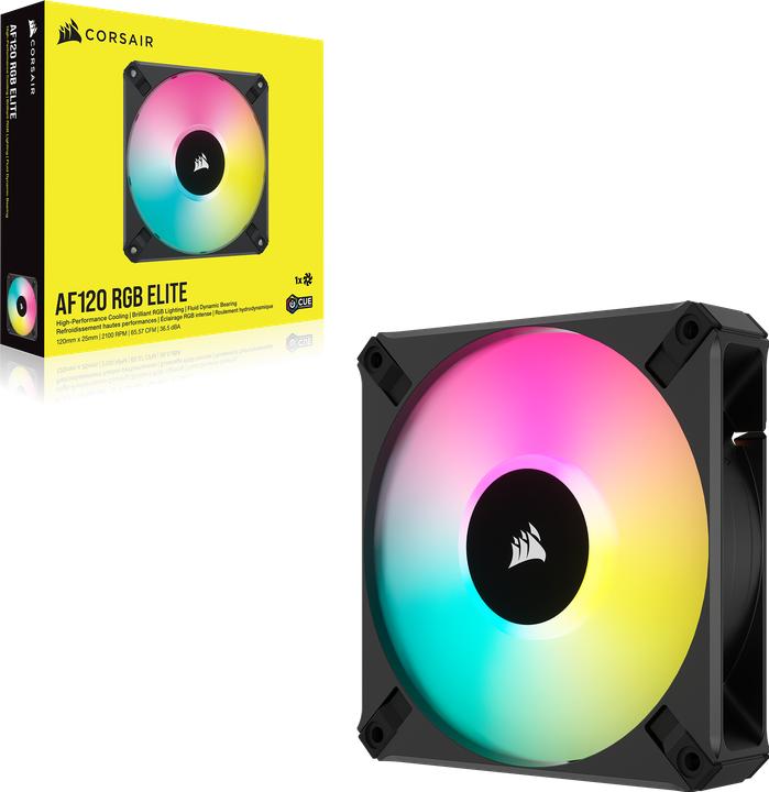 Image du produit Corsair AF120 RGB Elite (120 mm, 1x)