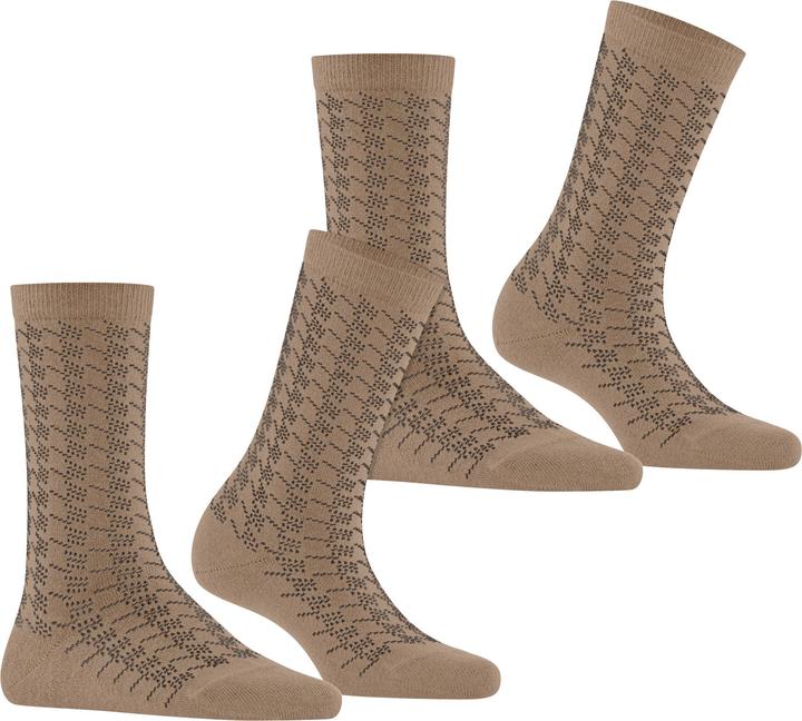 Produktbild Falke Pepita Pattern SO 2P (2er Pack, 35 - 38)