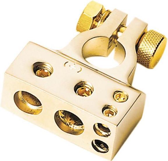 Produktbild Goldline Batterieklemme Pluspol 1 x 35 mm / 1 x 20 mm / 2 x 10 mm