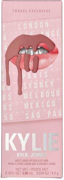 Immagine prodotto Kylie Jenner Kit labbra opache Kylie By (Lip Liner 1,1gr, 354 - Rossetto liquido opaco 3ml)