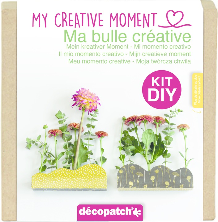 Produktbild Décopatch Bastelset Wandregal 5 x 16 x 16 cm