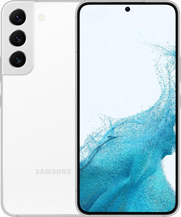 Immagine prodotto Samsung Galaxy S22 (128 GB, Bianco Fantasma, 6.10", Doppia SIM, 50 Mpx, 5G)