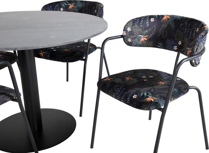 Produktbild Ebuy24 Essgruppe Estelle 68 (5-teilig) (Marmor)