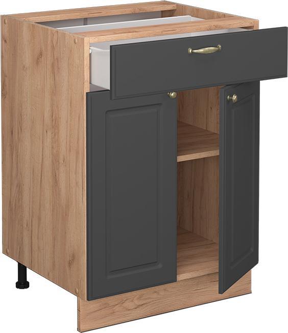 Produktbild Vicco Fame-Line mit Schublade, AP Marmor (60 x 60 x 81.5 cm)