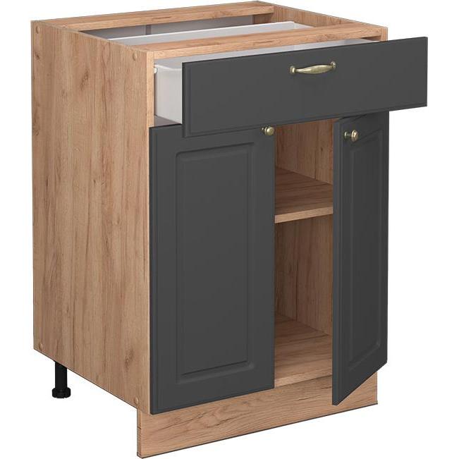 Vicco, Regal, Küchenunterschrank Fame-Line (60 x 51.5 x 81.5 cm)