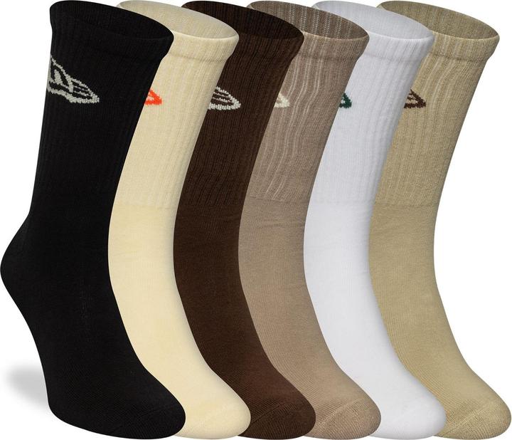 Actual product image New Era Unisex Socken - FLAG CREW 6er Pack multi - 39-42 (pack of 6, 39 - 42)