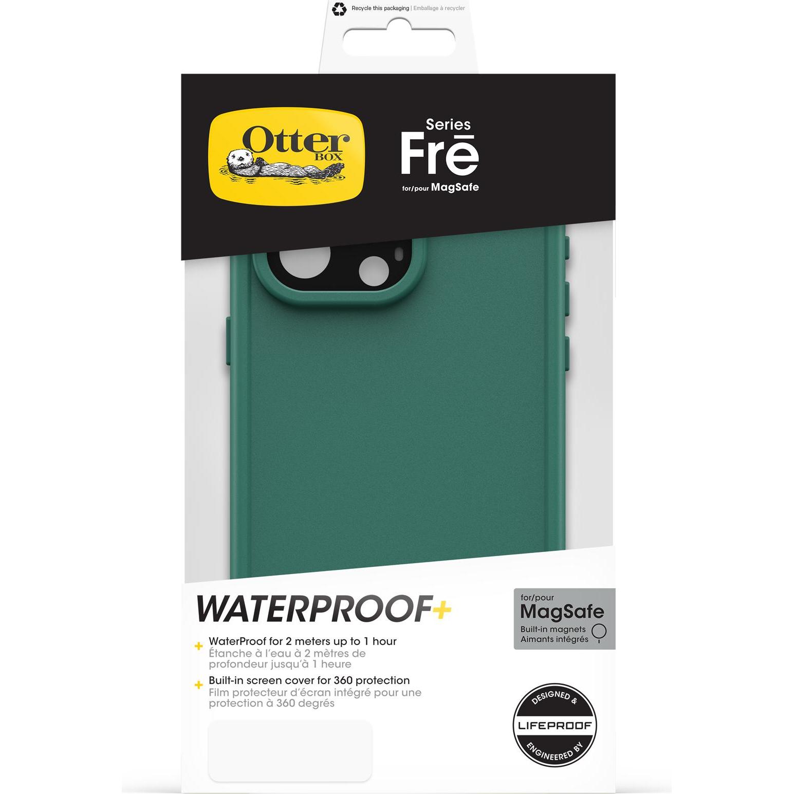 Thumbnail - OtterBox Frē mit MagSafe (Apple iPhone 15 Pro Max), Smartphone Hülle, Grün
