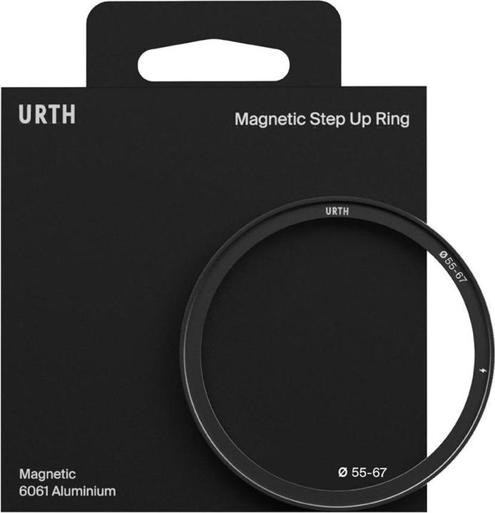 Urth 55 67mm Magnetic Step Up Ring Lens Filter Adapter (67 mm, Polarisationsfilter, UV-Filter)