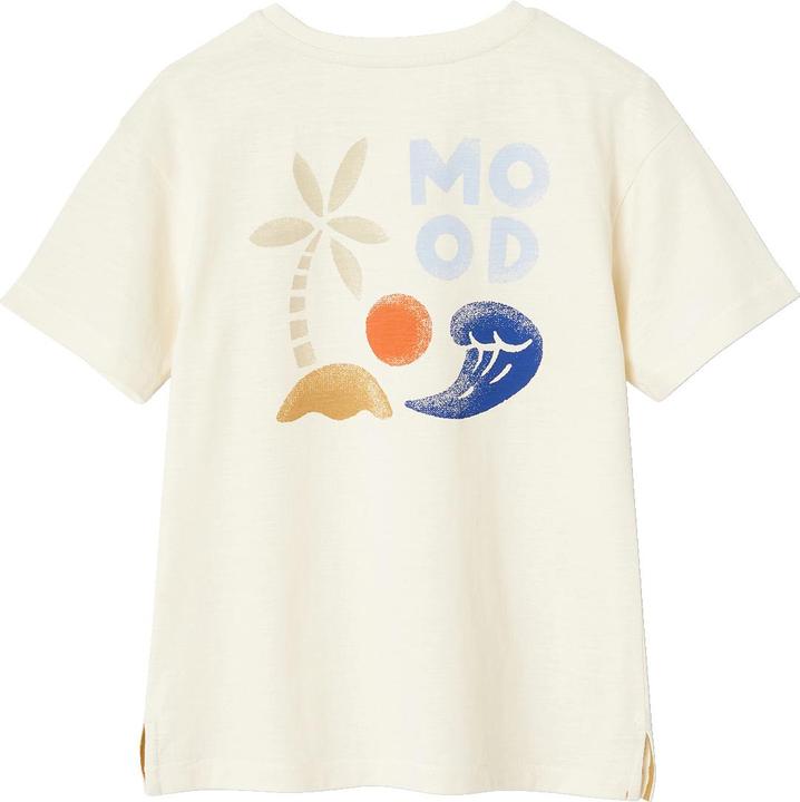 Produktbild Vertbaudet Jungen T-Shirt mit XL-Print hinten und Recycling-Baumwolle (98, 104)