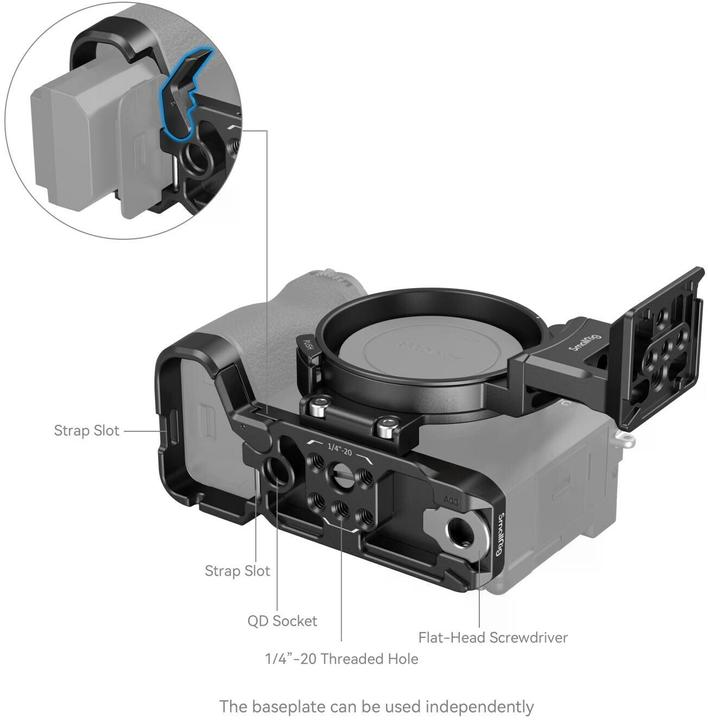 Image du produit SmallRig Adaptateur horizontal-vertical Plaque, type d'accessoire