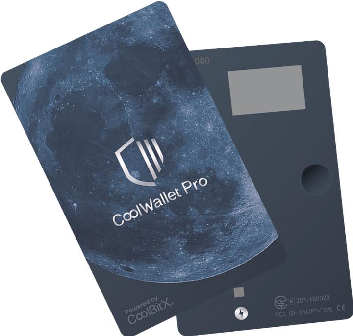 Produktbild CoolWallet Pro (Litecoin, Bitcoin, Cardano, Ether, Weitere, Ethereum Classic, Ripple, Stellar)