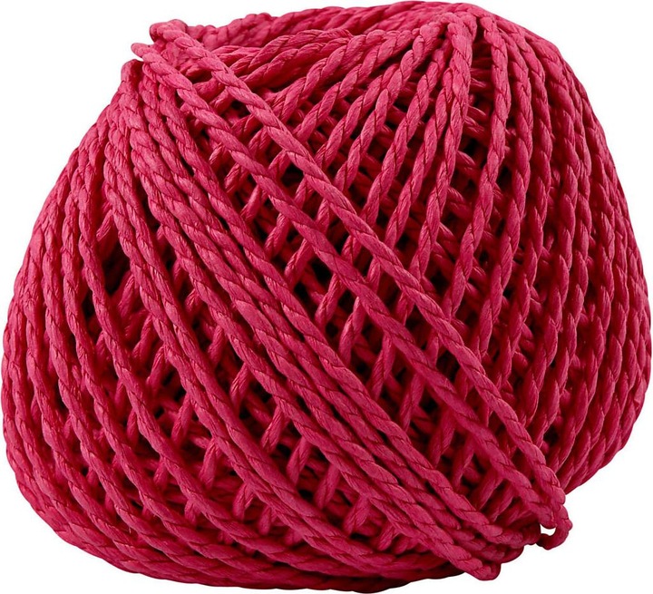 Actual product image Creativ Company Paper yarn pink, 40m (40 m)