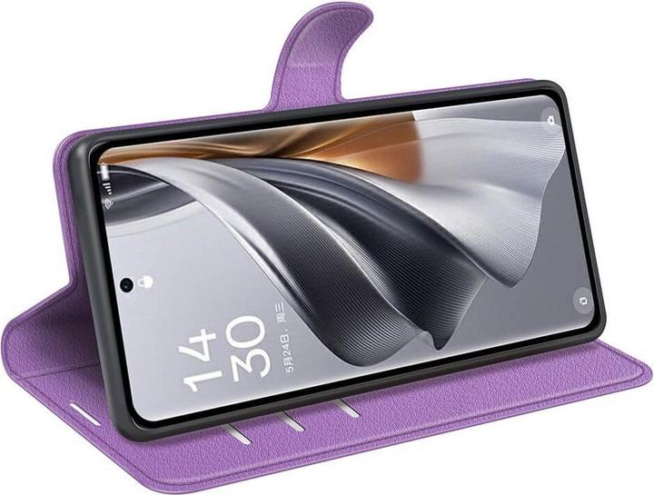 Image du produit Cover-Discount Oppo Reno10 / 10 Pro - Étui en cuir violet (OPPO Reno 10, Oppo Reno 10 Pro)