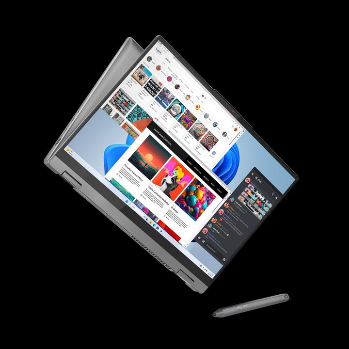 Actual product image Lenovo IdeaPad 5 2-in-1 (16", 1000 GB, 16 GB, DE, AMD Ryzen 7 8845HS)