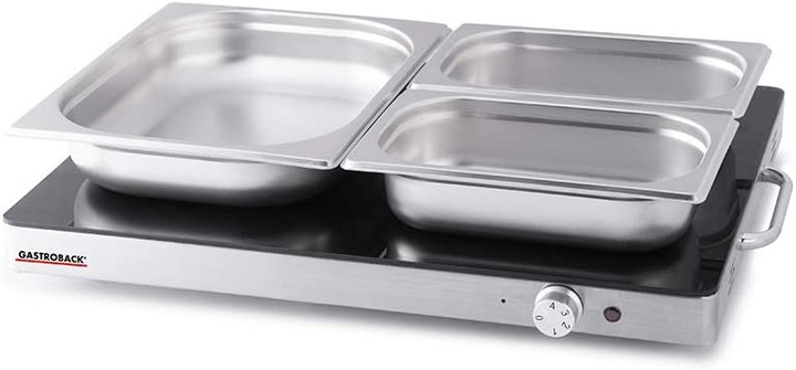 Actual product image Gastroback Hotplate design
