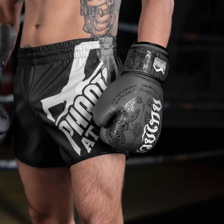 Produktbild Phantom Athletics Phantom Boxhandschuhe Muay Thai Grau 10OZ