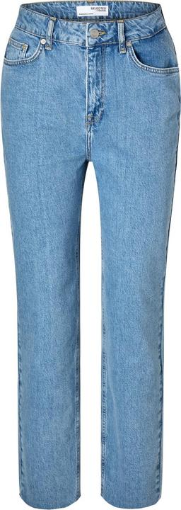 Produktbild Selected High Waist Straight Fit Jeans (W26/L32)
