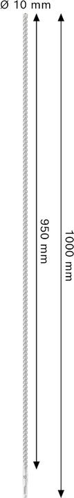 Produktbild Bosch Hausgeräte HammerbohrerPRO SDSplus-5X 10x950x1000mm 2608707249 (10 Millimeter)