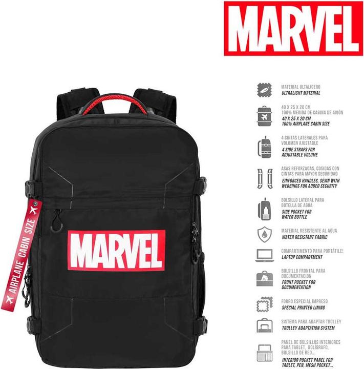 Immagine prodotto Karactermania Mercury Zaino Sottosella Borsa Cabina 40x20x25cm Fumetto