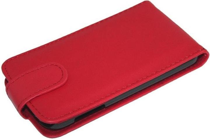 Produktbild König Design Tasche (Flip) Samsung I9500 Galaxy S4 red (Samsung Galaxy S4)
