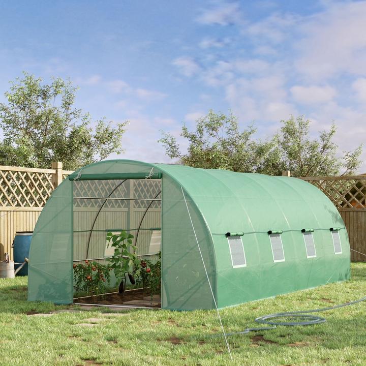 Actual product image Outsunny Tunnel Greenhouse