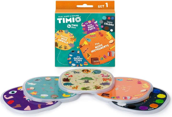 Produktbild Timio Audio Disc Set 1 (Chinesisch, Deutsch, Englisch, Französisch, Isländisch, Italienisch, Multilingual, Portugiesisch, Spanisch)