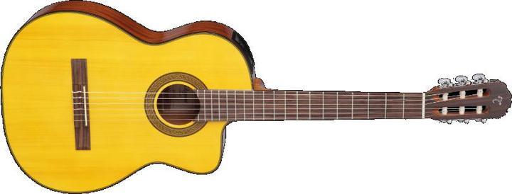 Image du produit Takamine Guitare classique, G-Series, GC3CE NAT, Classic/C (Guitare classique, Acajou, Bois de cèdre, Chromage, Laurier indien, Os synthétique)