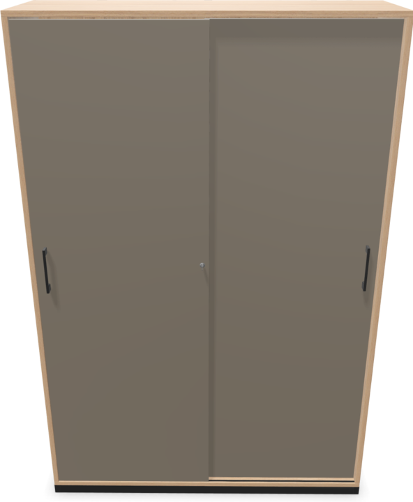 Image du produit Narbutas Choice Armoire à portes coulissantes (120 x 40 x 182 cm)