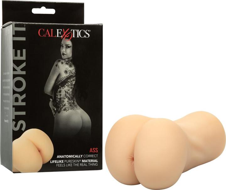 Produktbild CalExotics Stroke It™ Ass - Ivory