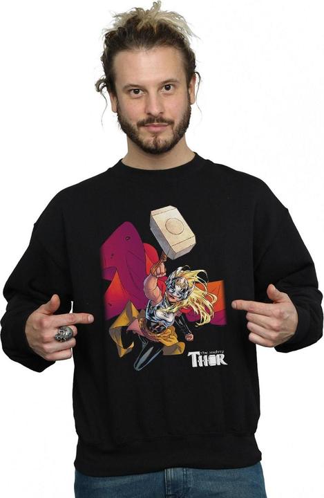 Immagine prodotto The Mighty Thor Mjolnir Felpa Uomo (4XL)