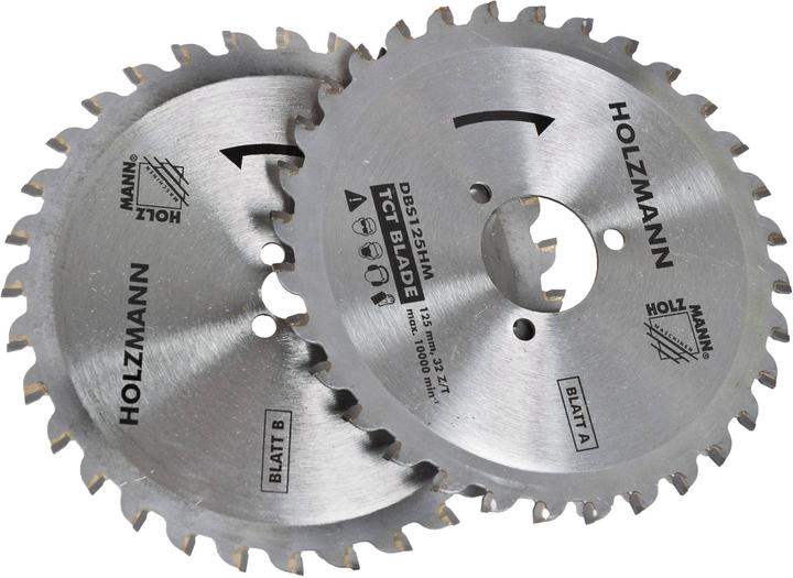 Actual product image Holzmann HM replacement blade 2pcs DBS125HM S