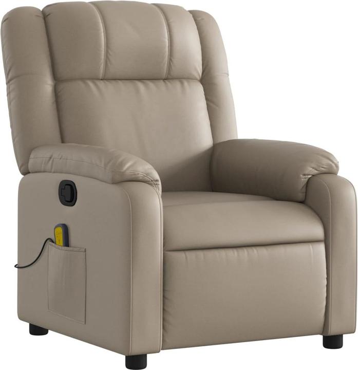 Immagine prodotto VidaXL Sedia da massaggio in similpelle marrone cappuccino, colore