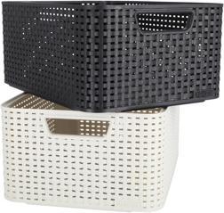 Actual product image Curver Storage Box Rattan M (18 l)