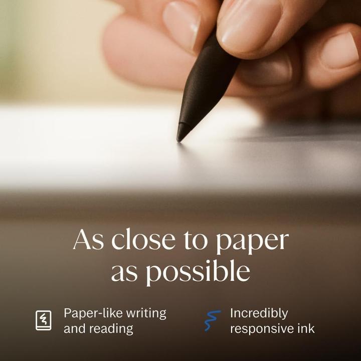 Produktbild reMarkable Paper Pro met Book Case Leer Zwart (RM83C-1005NW) (11.80", 64 GB, Schwarz, Zwart)