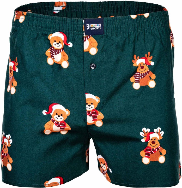 Happy shorts Web-Boxershorts Casual Bequem sitzend (S, Einzelpack)